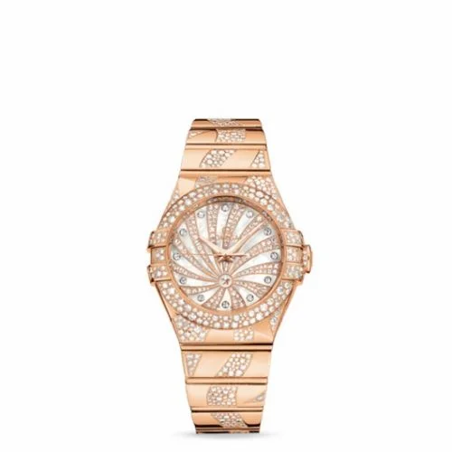 Omega Constellation Co-Axial 31 Red Gold / Snow / Diamond Supernova 123.55.31.20.55.008 (12355312055008)